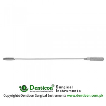 DeBakey Vascular Dilator Malleable Stainless Steel, 19 cm - 7 1/2" Diameter 1.0 mm Ø